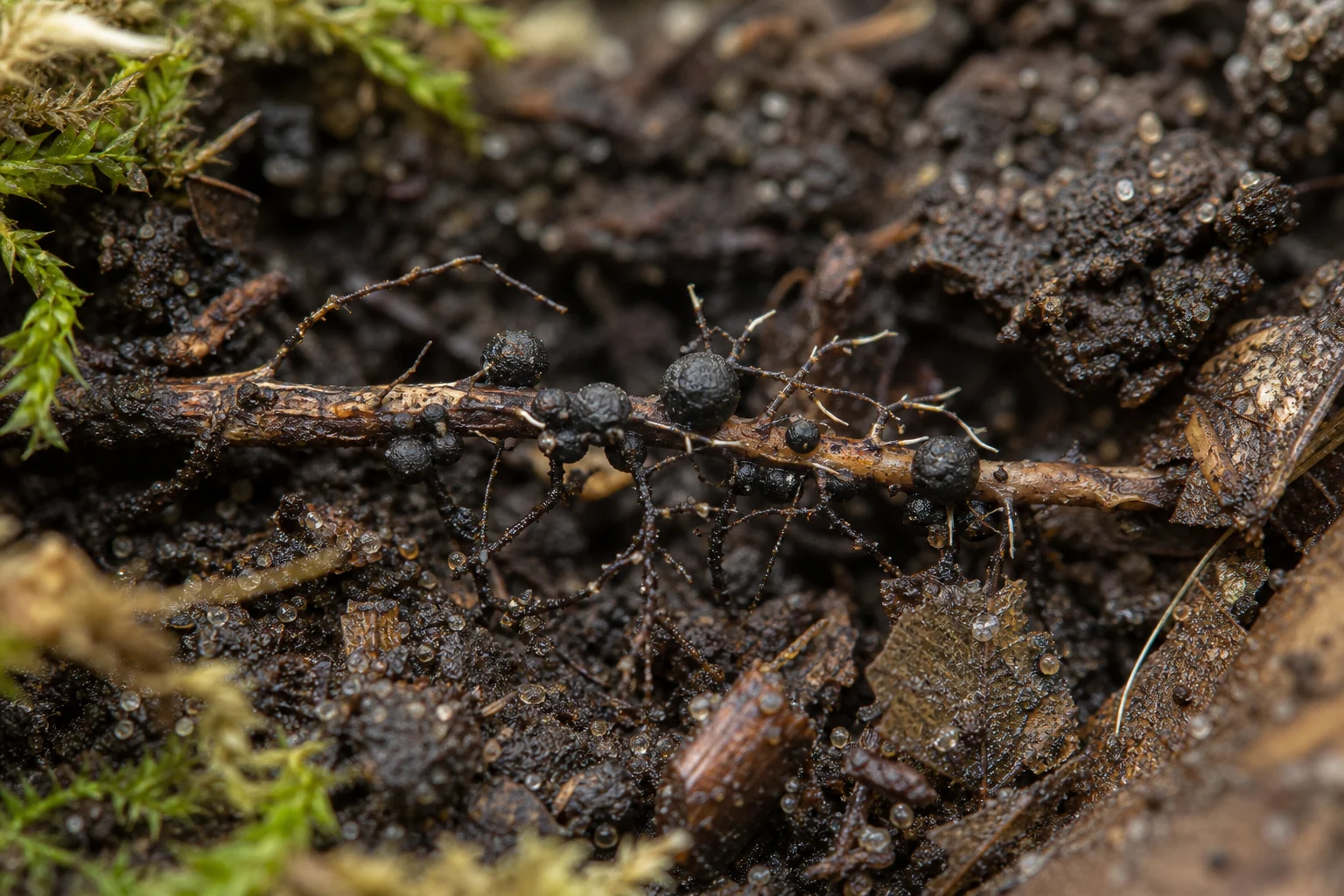 Cenococcum geophilum (Cenococcum geophilum)