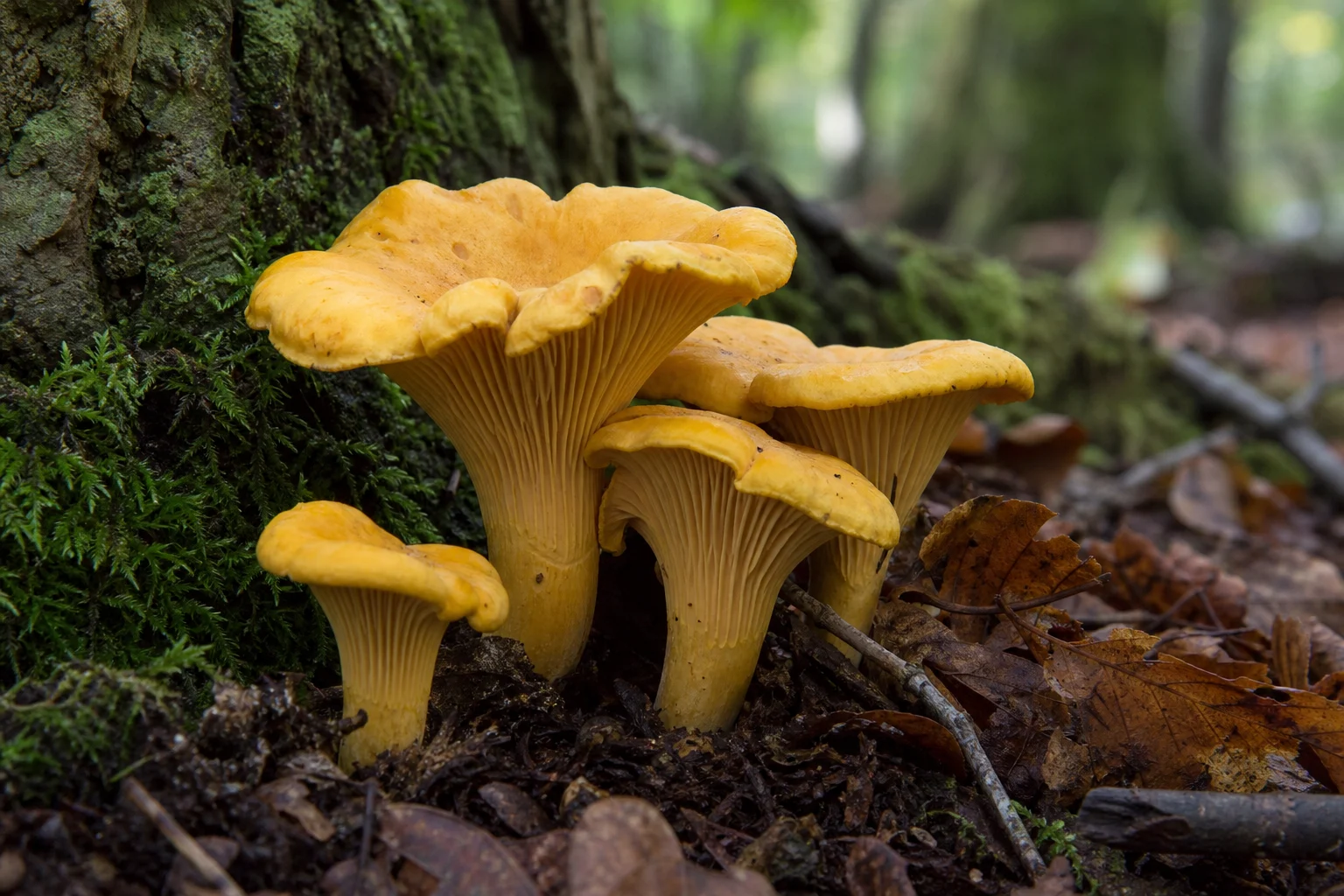 Kantarell Mantarı (Cantharellus Cibarius)