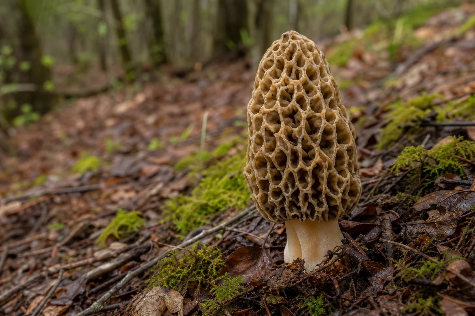 Kuzu Göbeği Mantarı (Morchella Esculenta )