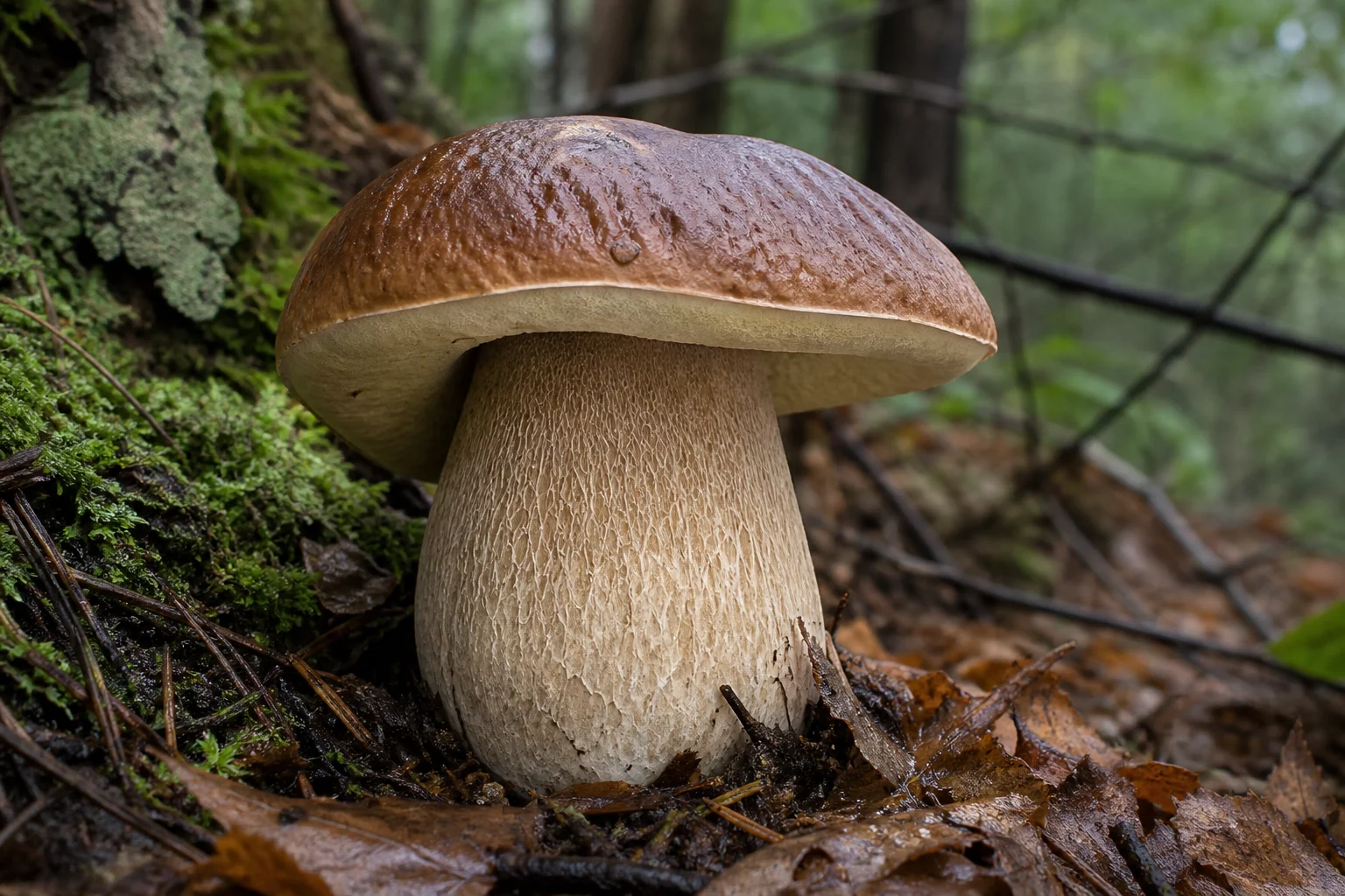 Porçini Mantarı (King Bolete-Penny Bun-Boletus edulis)