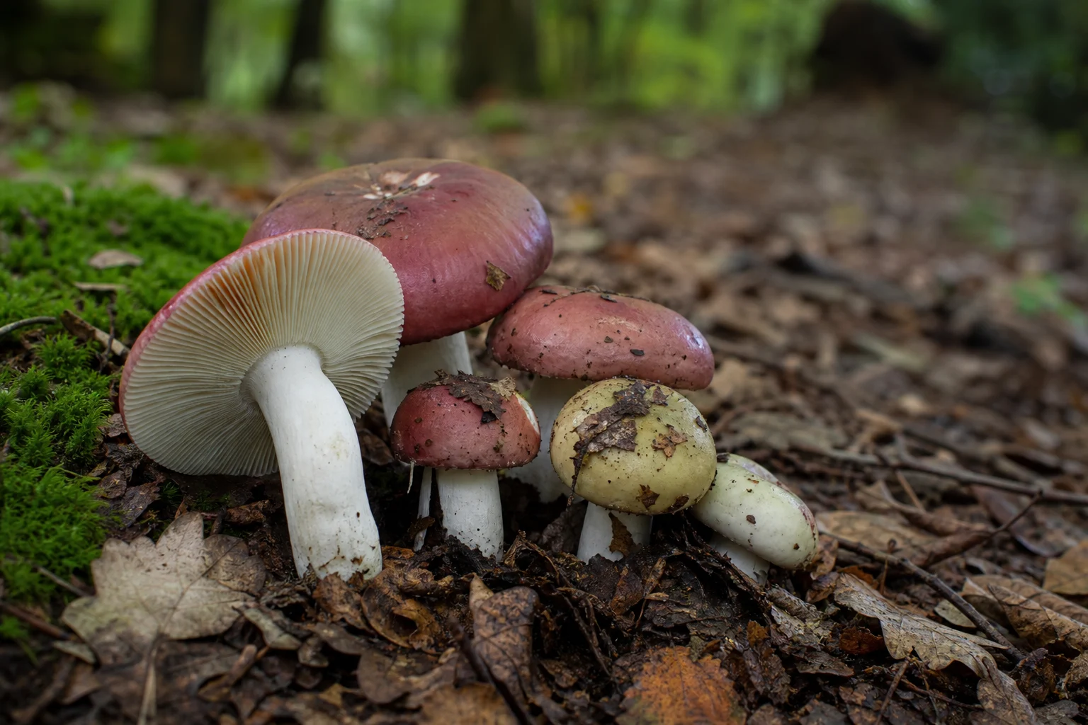 Russula Türleri (Russula Spp)