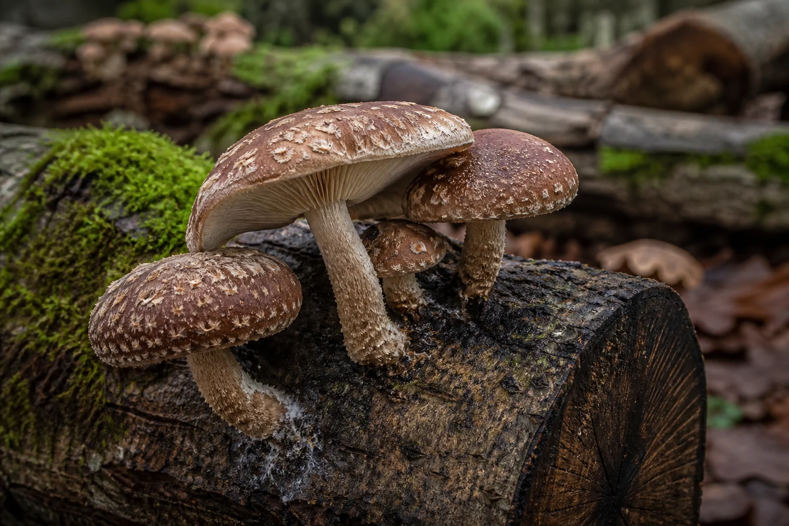 Shiitake Mantarı (Lentinula Edodes)