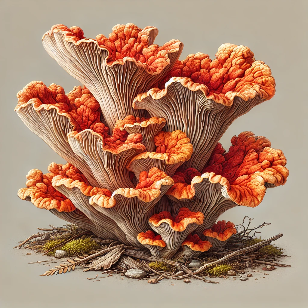 Lobster Mantarı (Hypomyces Lactifluorum)