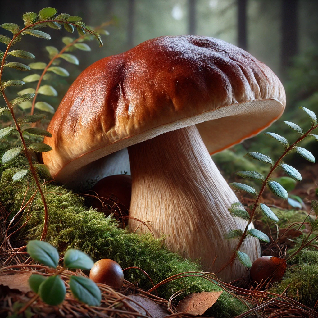 Porçini Mantarı (King Bolete-Penny Bun-Boletus edulis)